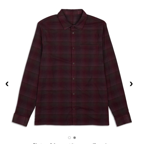 lululemon athletica Other - Men’s XL flannel style long sleeve button up from lululemon